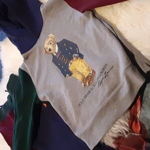 Polo boys multi color sweatsuit.